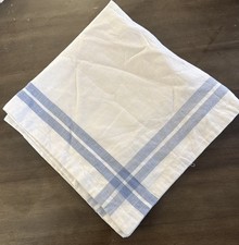 Ralph Lauren Home Ada Woven Frame Euro Sham 26" X 26" Blue And Cream 135 NWD