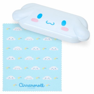 Sanrio Characters Cinnamoroll Face-Shaped Glasses Case 2026SS JP LTD Original