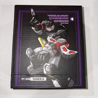 New PT-04B Black Soundwave Mini Transforming Robot Action Figure Toy Gift KO