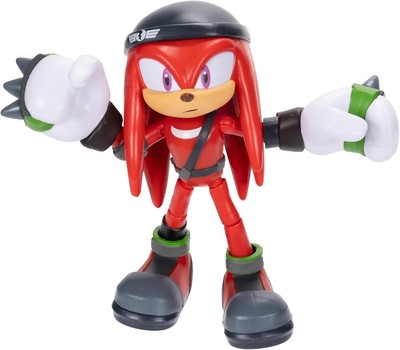 Sonic Prime 5-inch Knuckles - New Yoke City Action Figure 13 points of... 