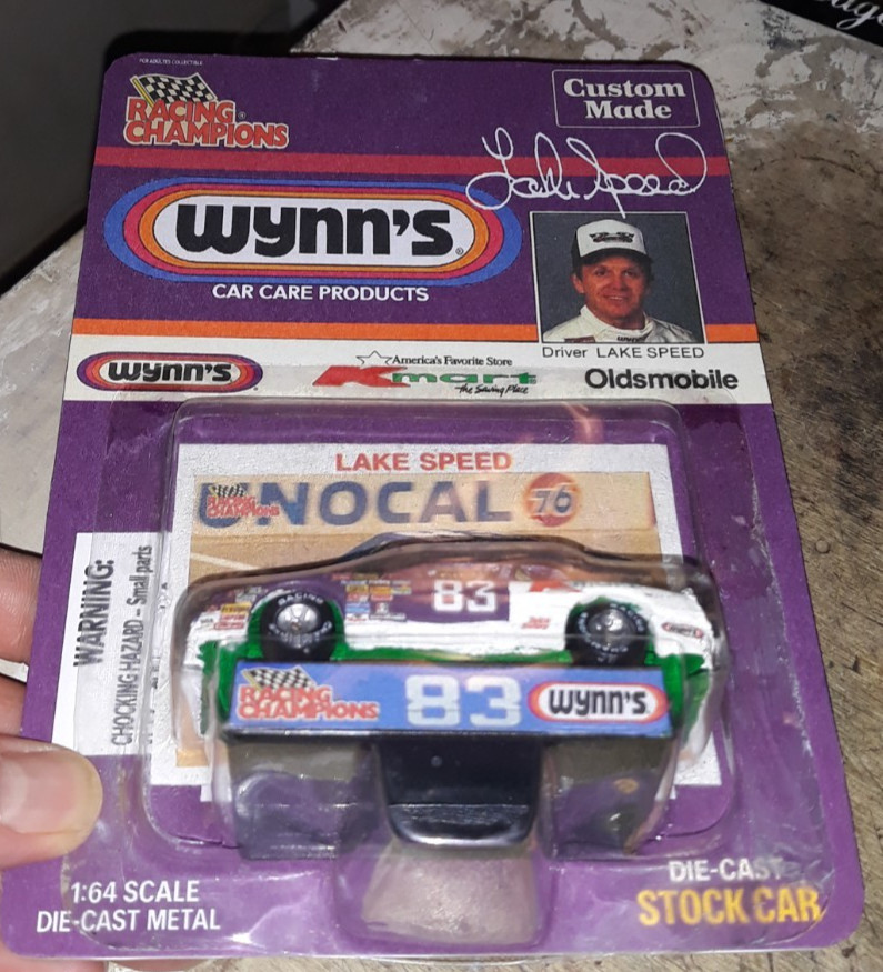 Lake Speed#83 Wynn's Racing Champions Custom made NASCAR Diecast