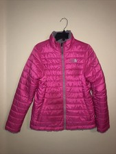 The North Face mossbud reversible jacket Pink/grey Size L 14/16
