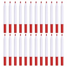 Chalk Board Marker Pens, 24 Pcs Liquid Chalk Markers Erasable, Red
