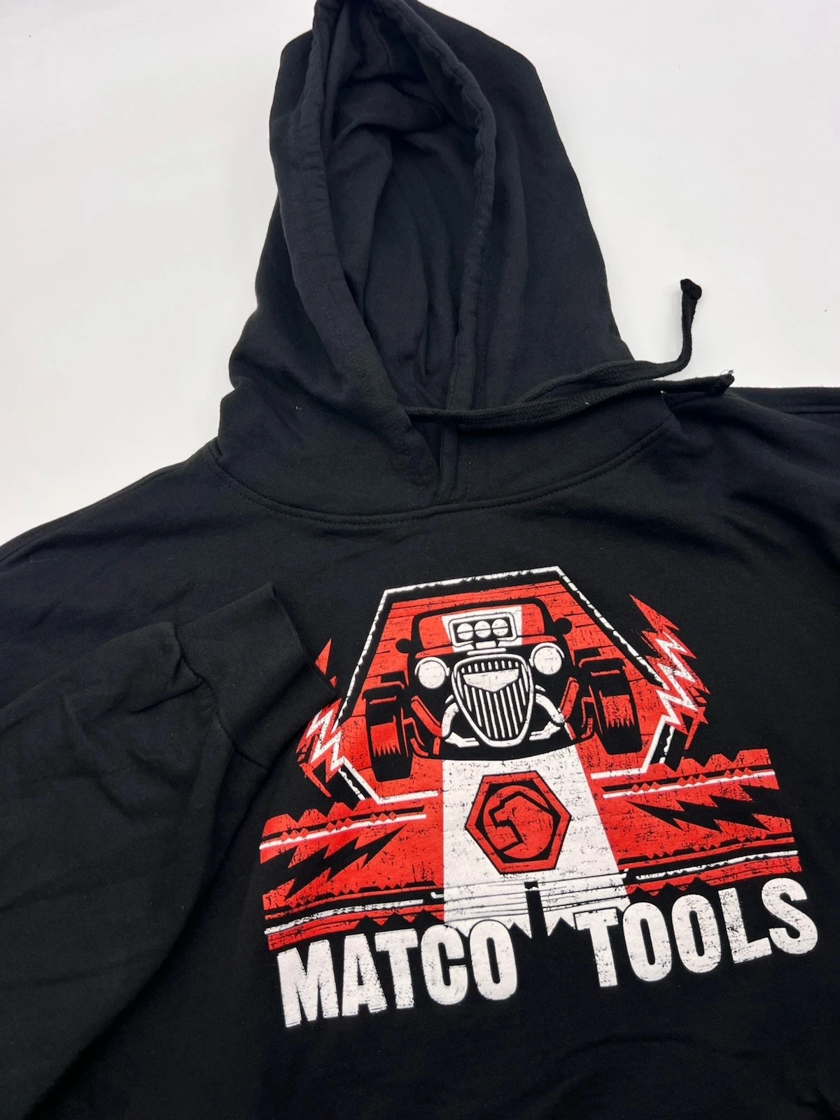 MATCO TOOLS Hoodie Pullover Sweatshirt Long Sleeve Hot Rod Logo Men's 2XL
