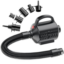 Electric Air Pump for Inflatable Pool Toys - High Power Quick-Fill Air