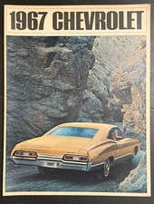 Mint 1967 Chevrolet Sales Brochure Caprice Impala Ss Bel Air Biscayne 32 Pages Mint 1967 Chevrolet Sales Brochure Caprice Impala Ss Bel Air Biscayne 32 Pages