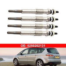 4x GLP024 Glühstiftkerze Für FORD S-MAX TOURNEO TRANSIT NEU 1.8 2.2 TDCi