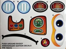 Nuevo Paso 2 Repuesto Calcomanía Push Around Buggy Edición 10 Aniversario