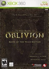 Elder Scrolls IV Oblivion Game Only Of The Year Xbox 360