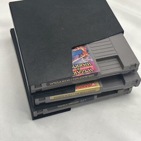 Nintendo NES Games Lot Dragon Spirit Double Dragon II Wizard Warriors & Tested