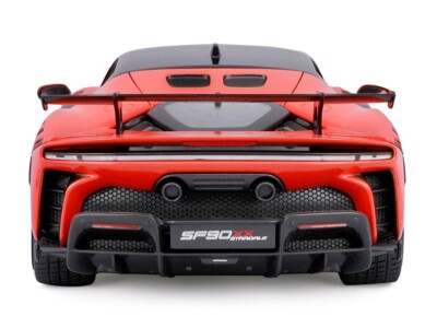 FERRARI SF90 XX STRADALE RED 1/18 DIECAST MODEL CAR BY BBURAGO