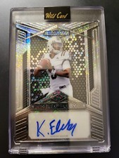 2022 Wild Card Alumination Kaleb Eleby RC AUTO 39/125 Xfl