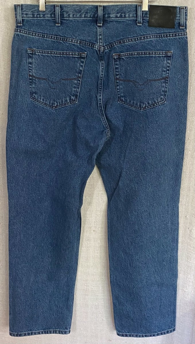 A*a様 Harley-Davidson レザーデニムlether denim s-l1200.jpg