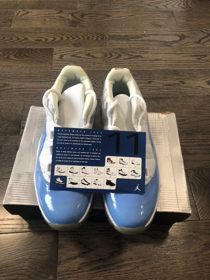 Jordan 11 Retro Low Columbia 2001 OG Foto 3 de 4