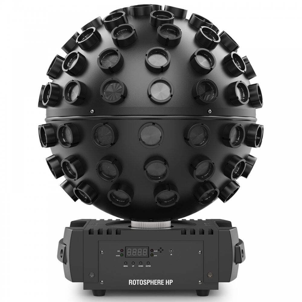 2x Chauvet DJ Rotosphere HP Multi Colour Sphere LED Mirror Ball