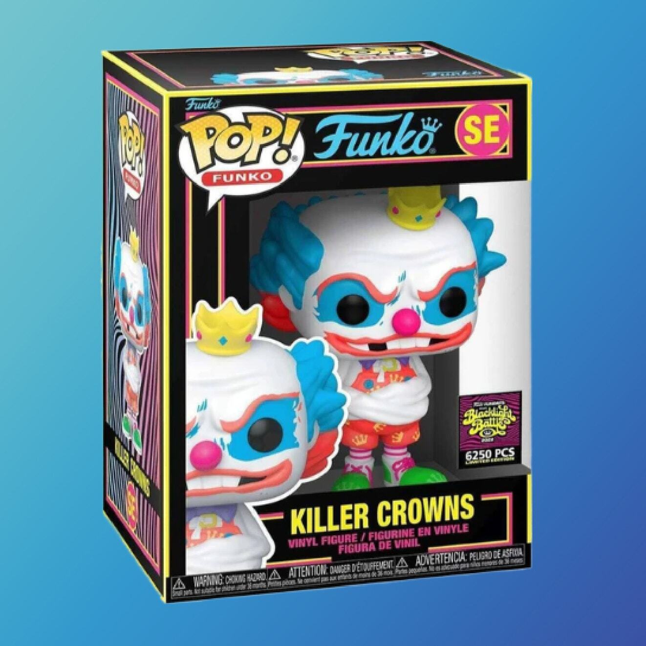 Killer Crowns 6250 Limited Edition Blacklight Battle Funko Pop