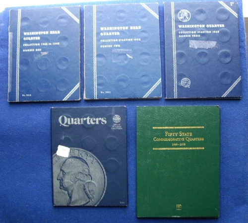 1932-2008 Washington Quarter 196 Coin Set ~ No 34s/60d/Proofs ~ $20.25 Silver