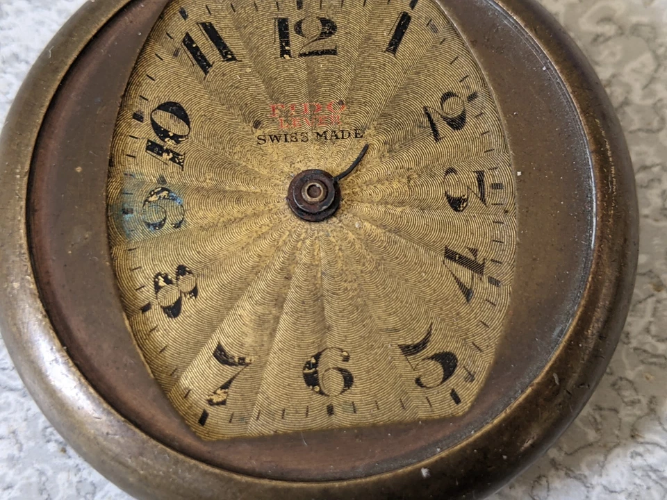 RELÓGIO DE BOLSO VINTAGE - SUÍÇO SEM PONTEIROS OU VIDRO --NÃO VAI - REPAROS DE PEÇAS DE REPOSIÇÃO - Imagem 4 de 4