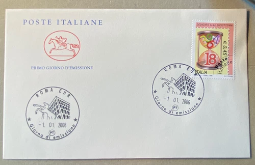 ITALY REPUBLIC - FDC - Dedicated to boys on the occasion of 18^ year of age