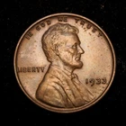 1933  Lincoln Wheat Cent  MS++++Brown