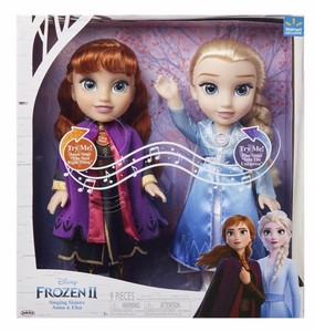 elsa and anna interactive dolls