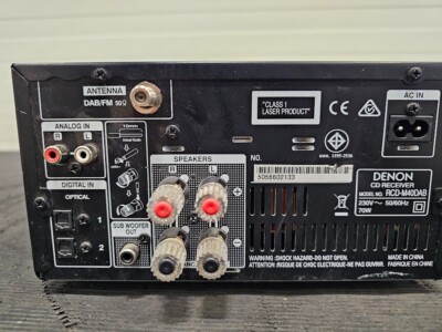 Denon RCD-M40DAB CD Receiver | Used | Working | No Cable