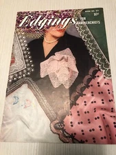 Edgings for Handkerchiefs Clark's ONT J&P Coats Crochet Book No. 271  1951