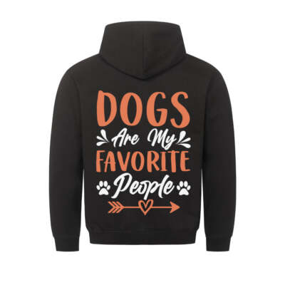 Dogs are my favorite People | Geschenk Hoodie | Hund