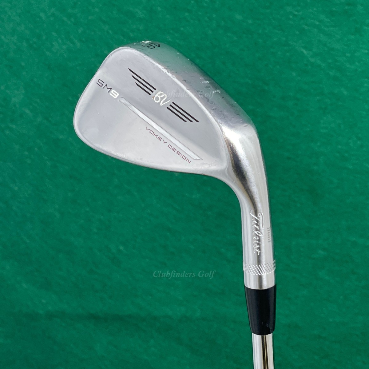 46 Degree Wedge F Grind Titleist Vokey SM9 Tour Chrome Wedge - 46