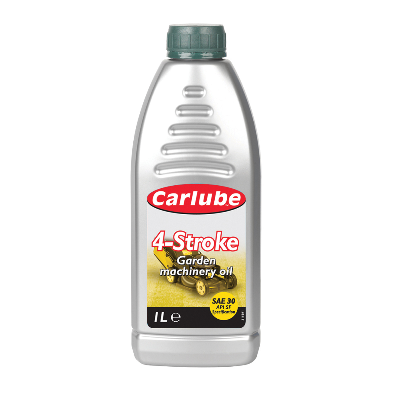 Carlube 4 Stroke Lawnmower Garden Machinery Engine Oil SAE30 Lubricant