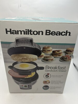 Hamilton Beach Breakfast Sandwich Maker New in Box