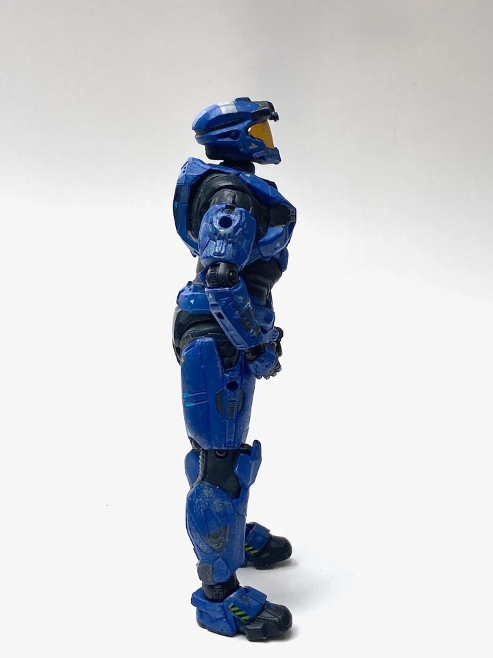 Spartan Soldier Rogue Blue Action Figure Halo 3 Collection Series 7 McFarlane - Image 2 of 4