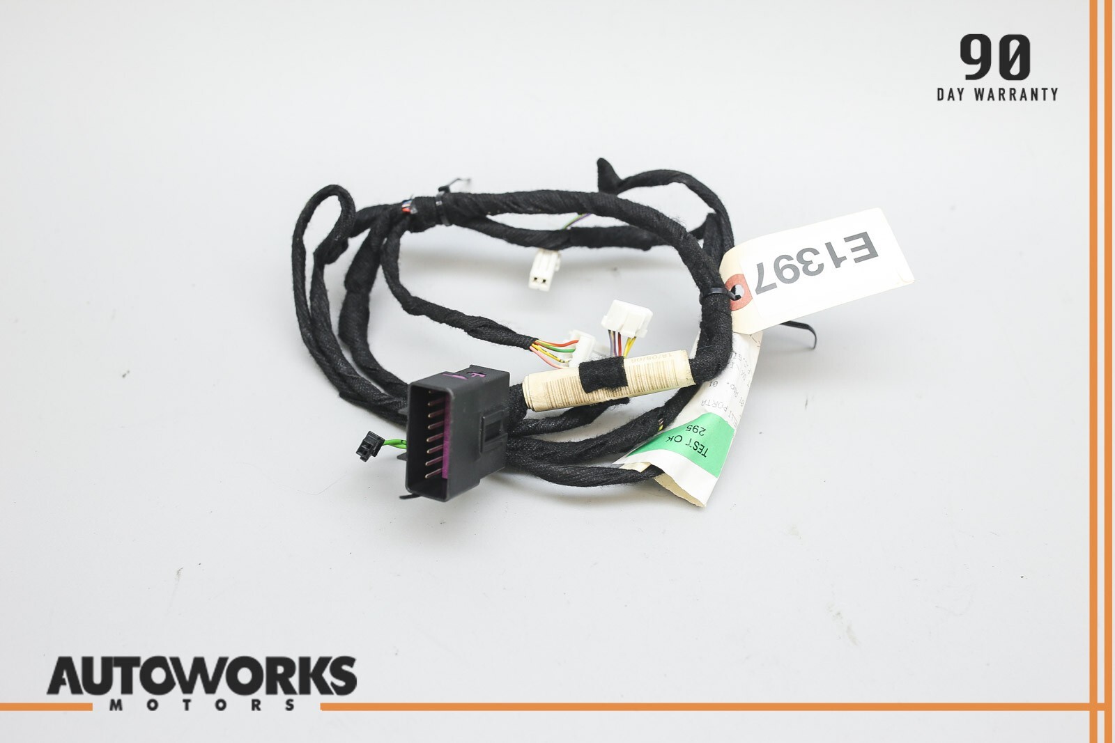 04-08 Maserati Quattroporte M139 Rear Right Passenger Side Door Wire Harness OEM