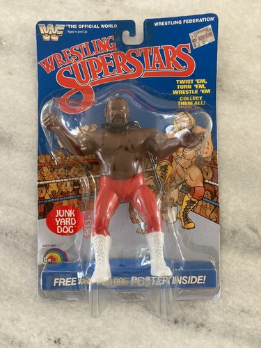WWF Wrestling Superstars Junk Yard Dog LJN 1984 WW...