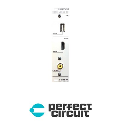 XOR Electronics More Video-IO (Silver) EURORACK - NEW - PERFECT CIRCUIT