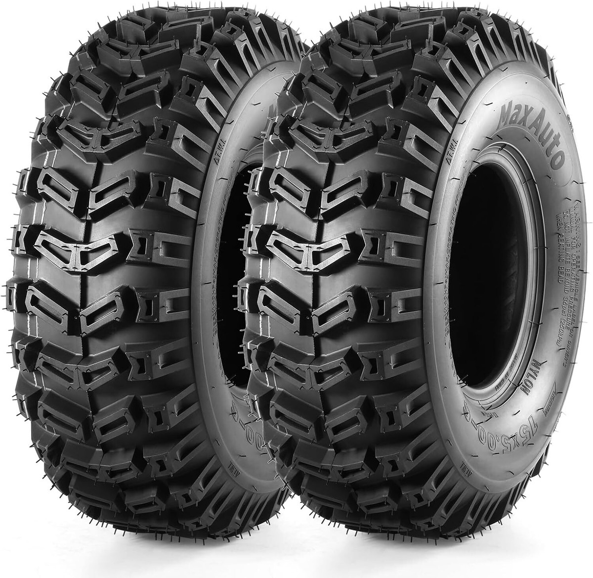 ATV Tires 15x5.00-6 15x5x6 Snow Hog Lawn and Snow Blower Thrower
