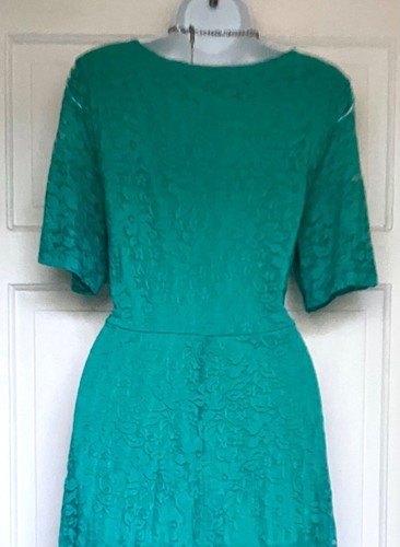 JOANNA HOPE EMBROIDERED LACE FLORAL EVENING OCCASION PARTY DRESS SIZE 18 new - Picture 7 of 9