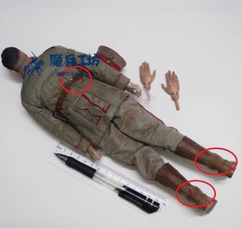 DID D11006 1/6 Scale Made Old German Soldier+Clothes Model for 12'' Figures WW1 - Picture 2 of 3