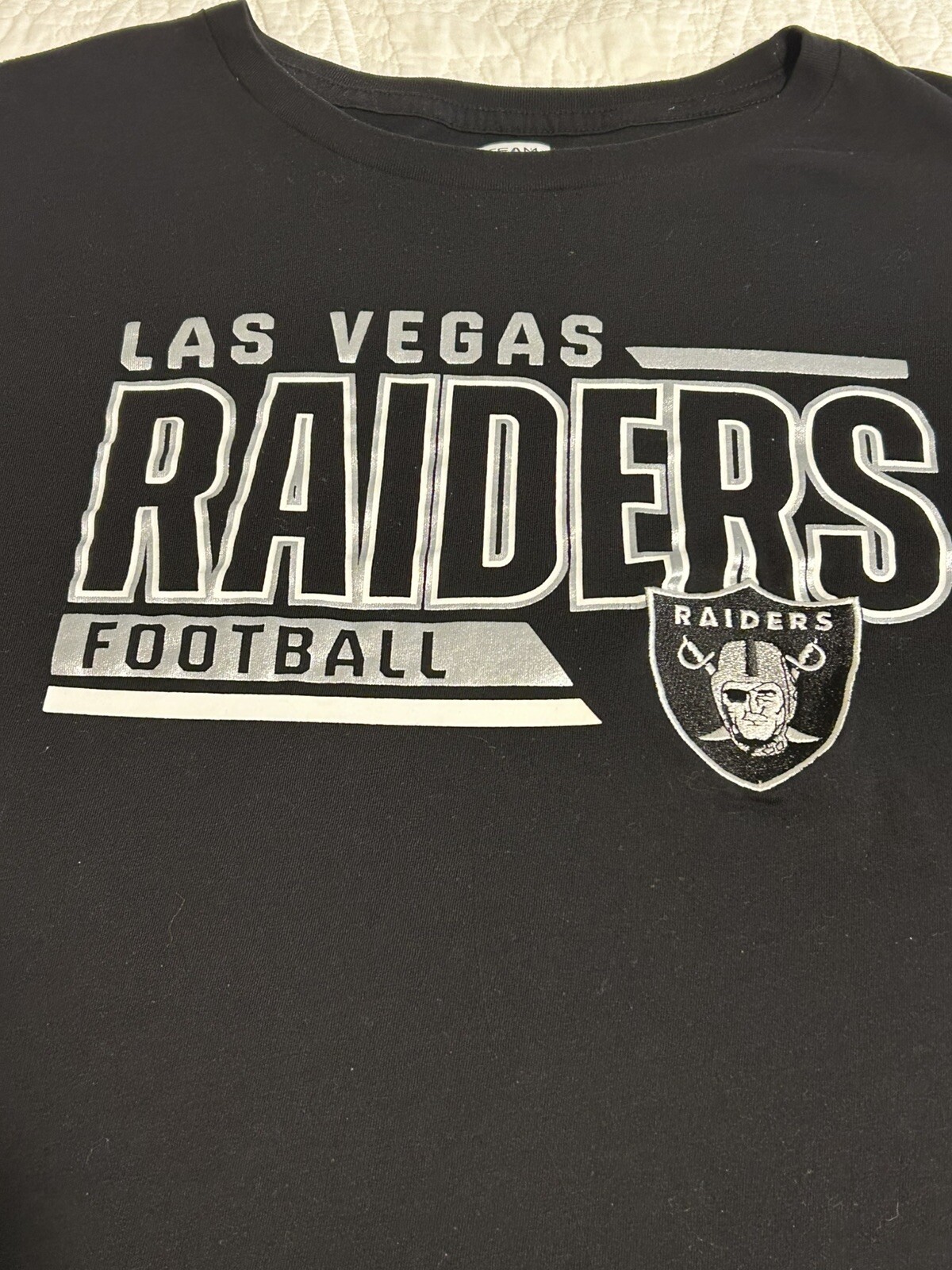 Las Vegas Raiders NFL Men's Large T-Shirt by New Era