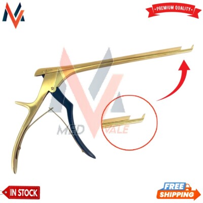 V Mueller 5mm 40° Up Micro Handle Kerrison Bone Punch Orthopedic Rongeurs A+