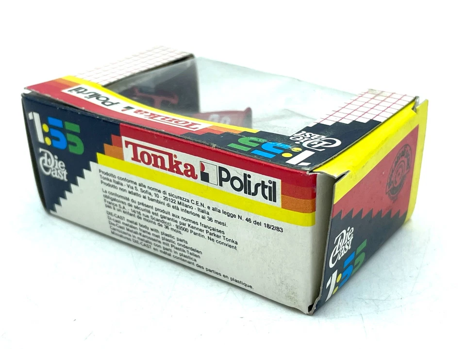 VINTAGE Polistil 1/55 FERRARI - F1 126 C 3 AGIP N 28 NEW OLD STOCK#AG - Immagine 3 di 3