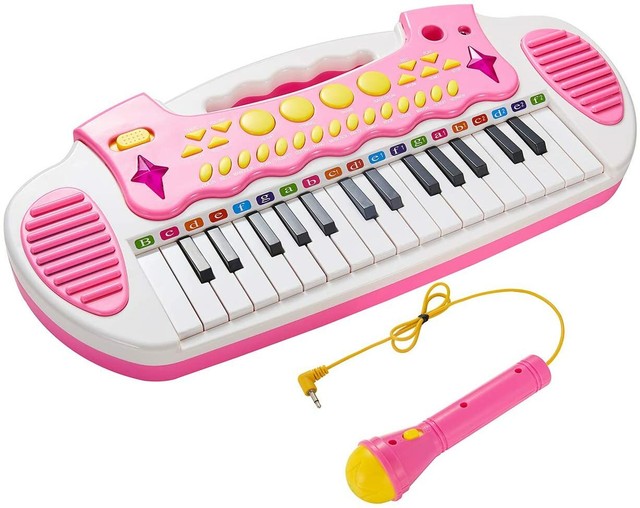 pink piano toy