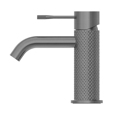 Stilform Waschtischarmatur aus der Serie Iconic in Gunmetal Armatur Bad