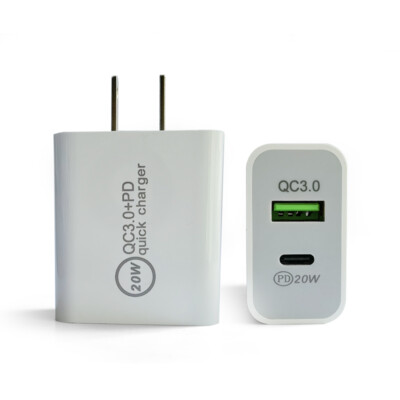 Type C 20W PD Fast Charger Adapter USB C To iPhone Cable For iPhone 14/13/12/11