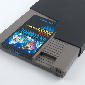 Nintendo NES Spiel : Ice Climber - Modul Cartridge / PAL-B Bienengr&auml;ber