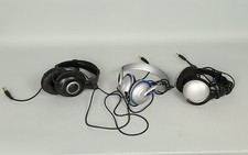 Lot of 3 Pairs of Wired Headphones