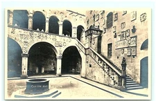 S02-6497, CORTILE DEL BARGELLO, FIRENZE, *REAL POHTO POSTCARD