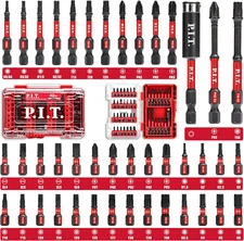 Impact Screwdriver Bit Set,Magnetic 42 Pcs Driver Bit Set,S2 Steel Screwdriver I