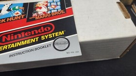 SUPER MARIO BROS DUCK HUNT NINTENDO NES VIDEO GAME INSTRUCTION MANUAL BOOK ONLY