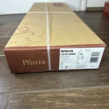 Pfister Arterra Slide Bar Hand Shower, G16-3DEC, Polished Chrome  1F3